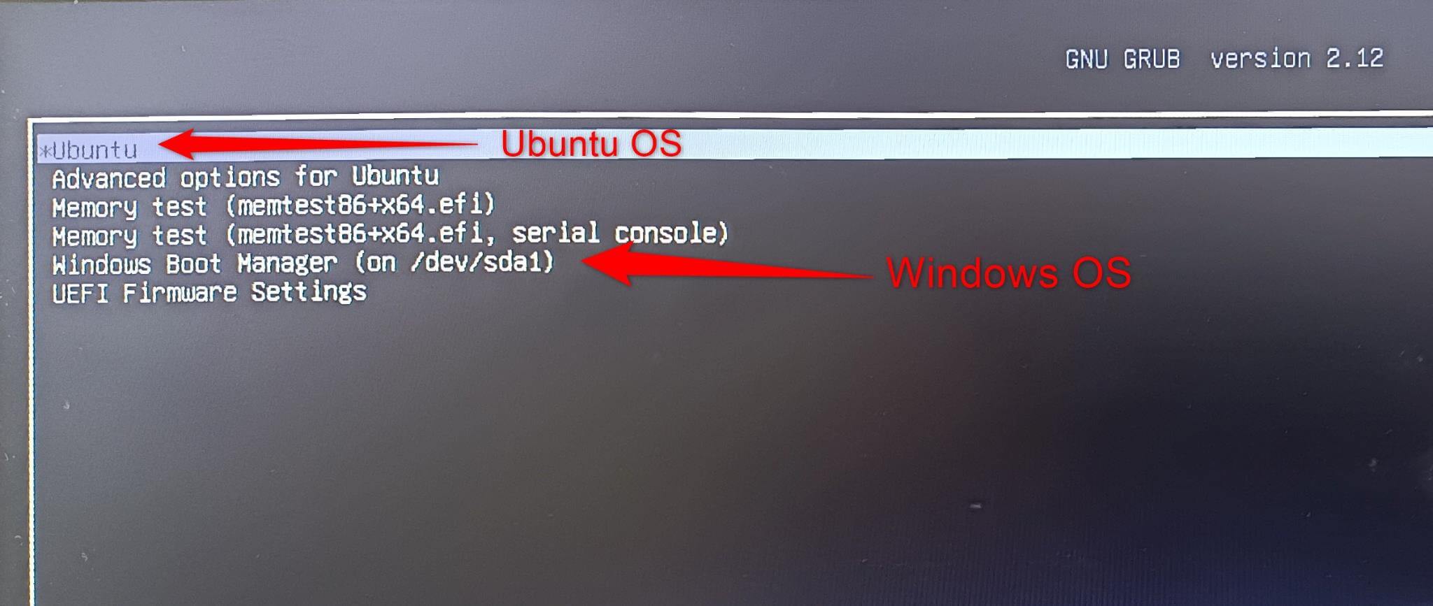 Windows 11 and Ubuntu Dual Boot -Win OS