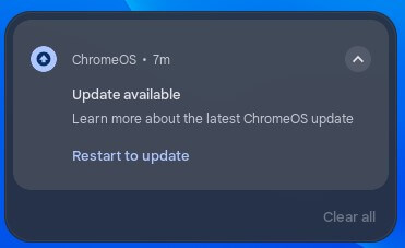 Check for Updates - ChromeOS