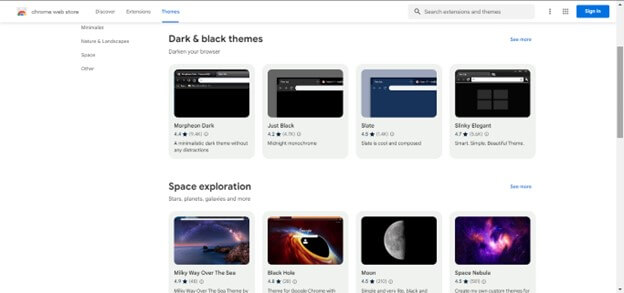 Search Functionality - Chrome Web Store extension