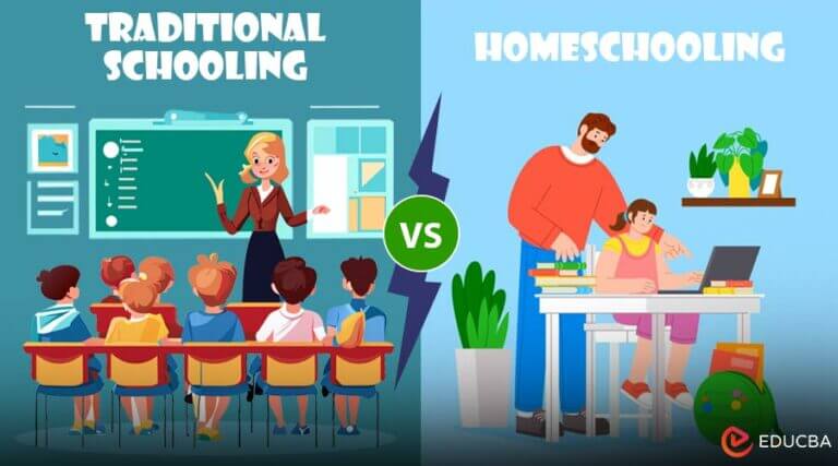 Traditional Schooling vs Homeschooling: Differences between