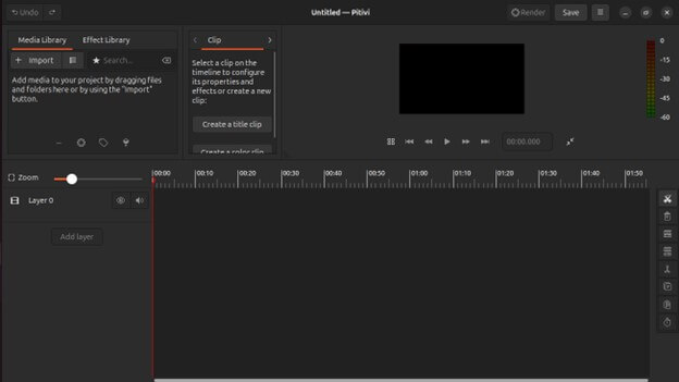 Ubuntu Video Editors - pitivi