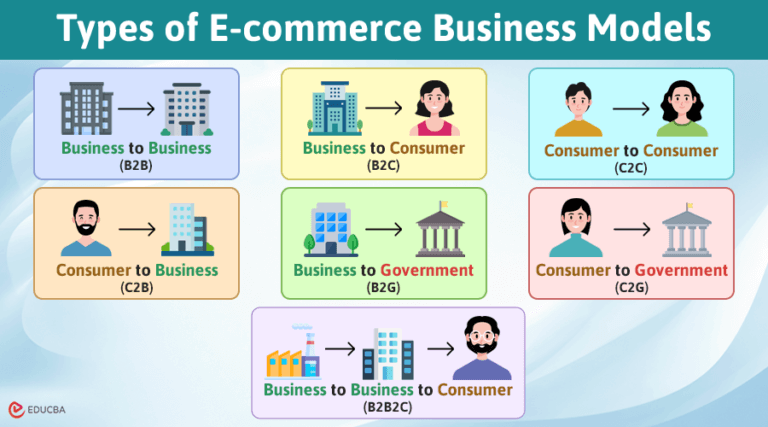 11 Types of E-commerce Models (Business + Revenue) | How to Choose?