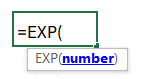 EXP Syntax