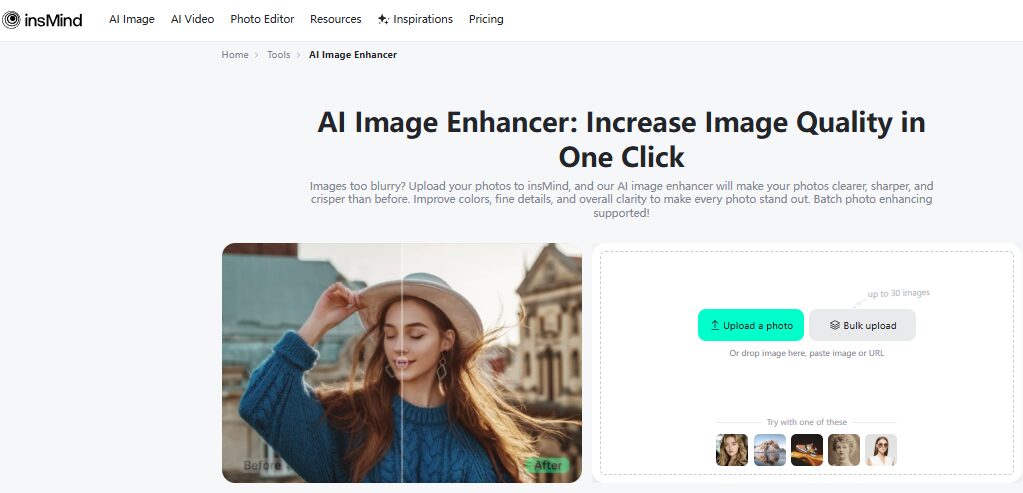 insMind: AI Image Enhancer