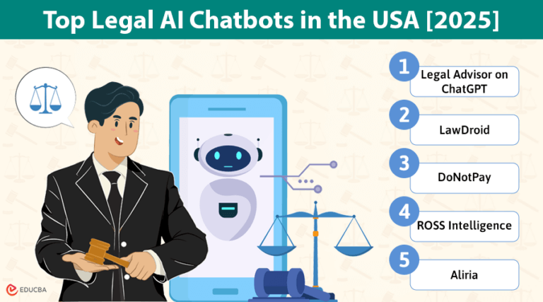Top 10 Legal AI Chatbots in the USA for 2025| EDUCBA