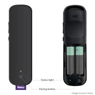 Pairing Button on the Roku Remote
