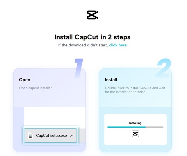 Install CapCut PC