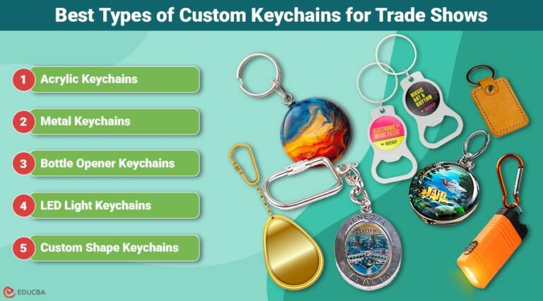 Custom Keychains for Trade Shows | Boost Brand Visibility