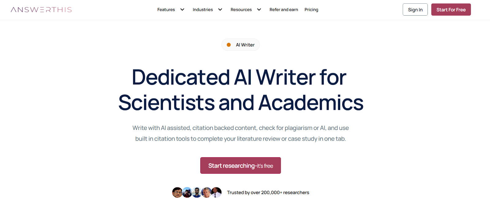 AnswerThis AI Writer
