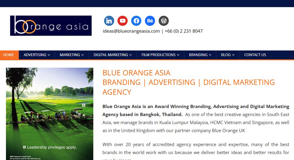 Blue Orange Asia
