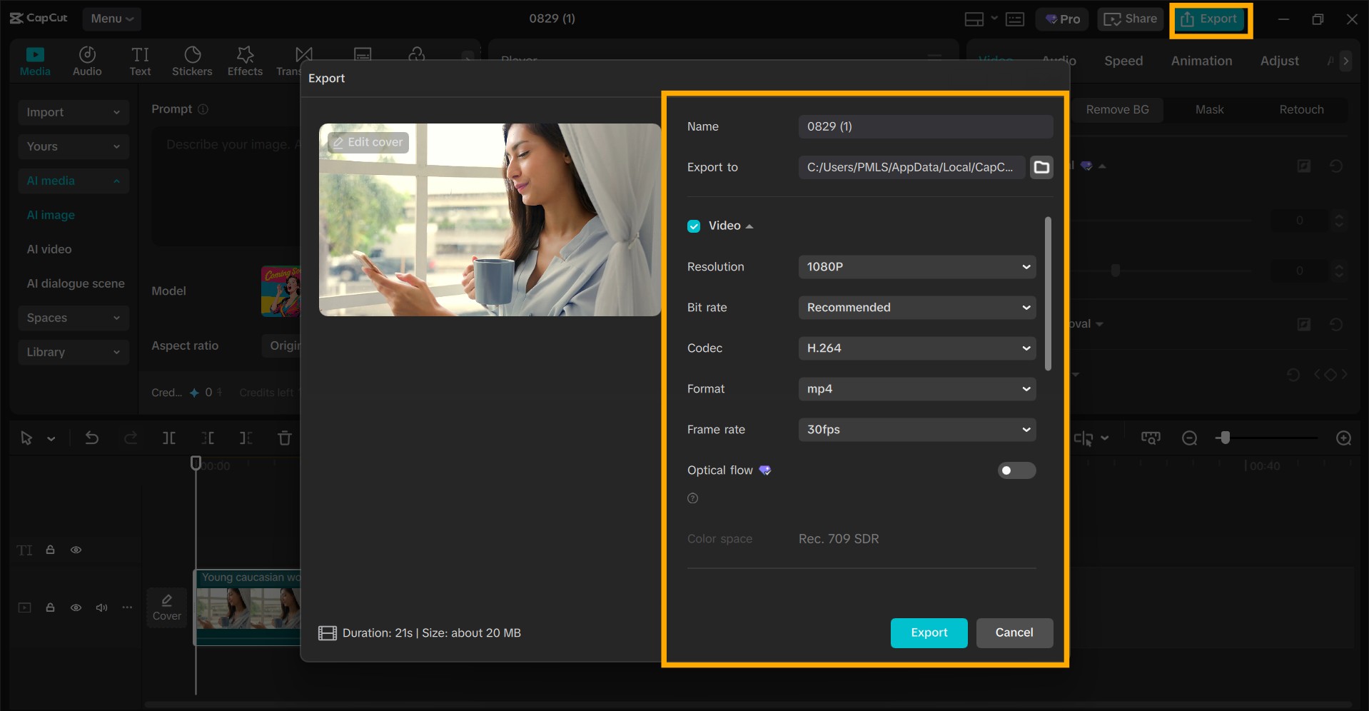 Finalize, Export, and Share Your Edited Video