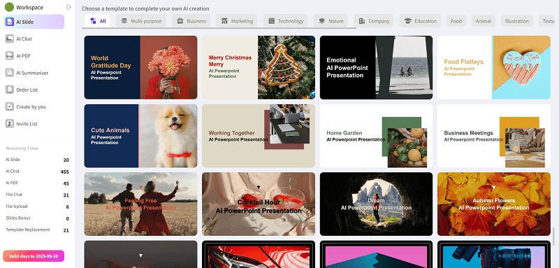 WorkPPT (AI PowerPoint Generators)