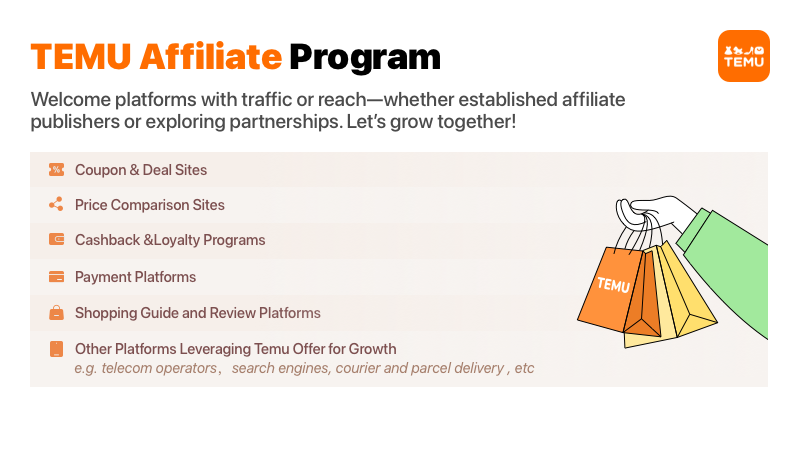 Who Should Join the TEMU Affiliate Program