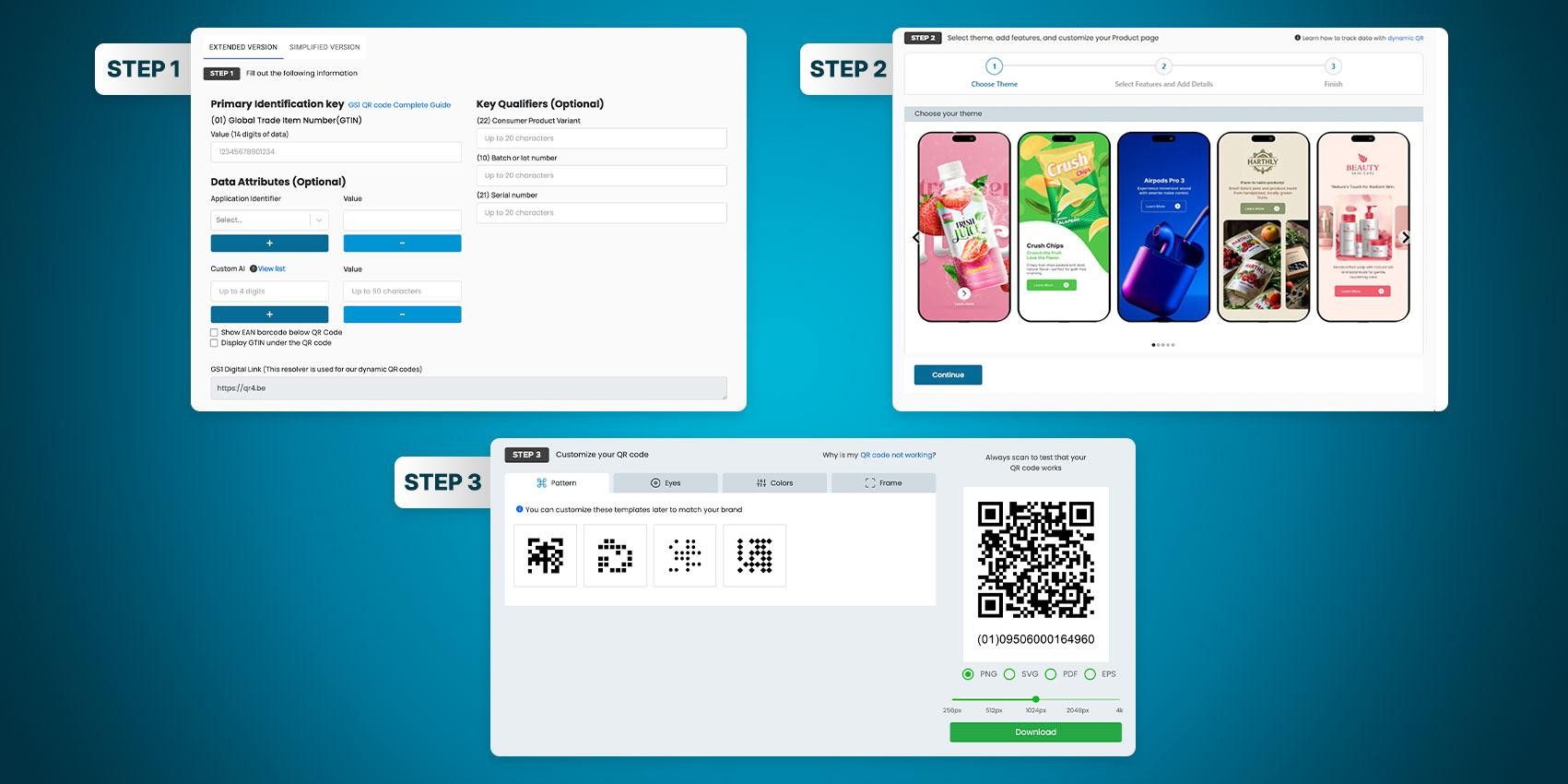QR TIGER (GS1 QR Code Generators)