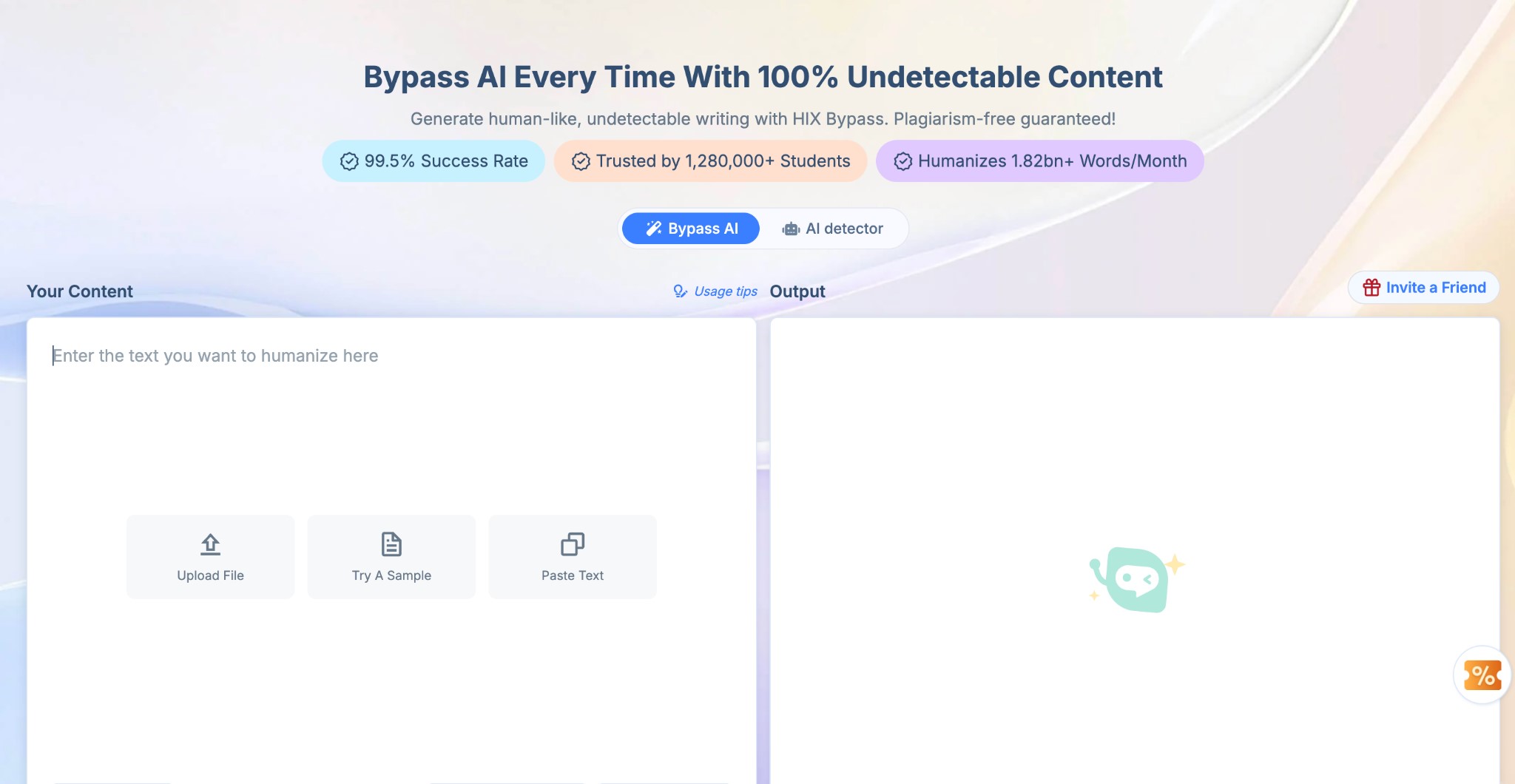 HIX Bypass (Best AI Humanizer for Students)