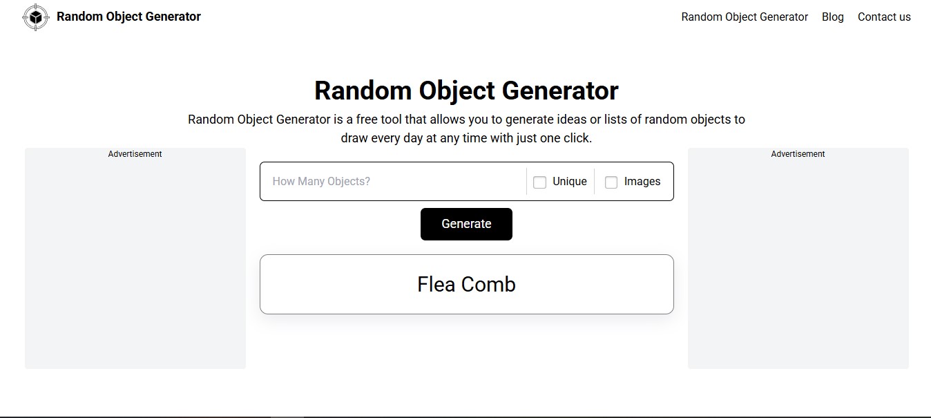 Random Object Generator
