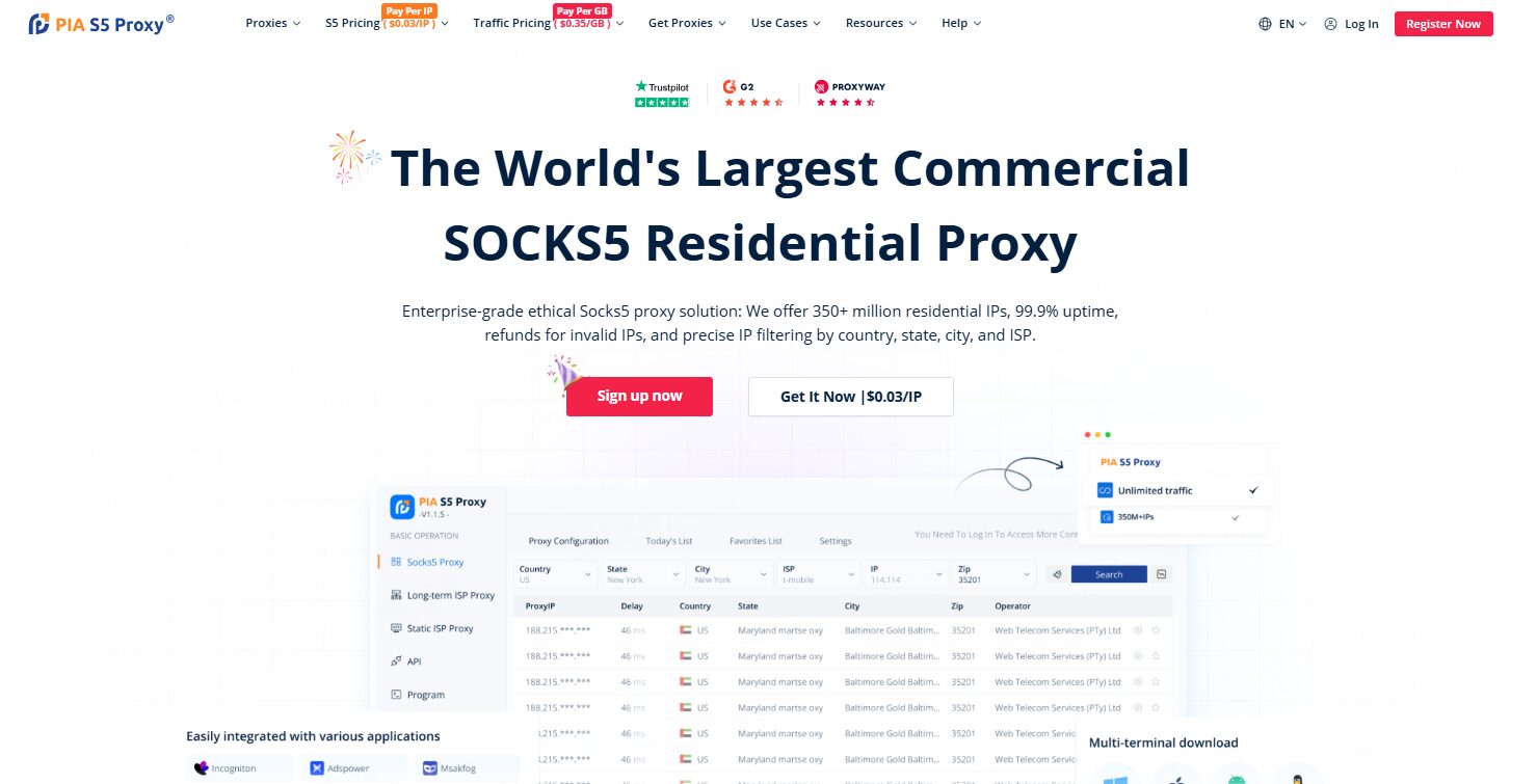 SOCKS5 proxy