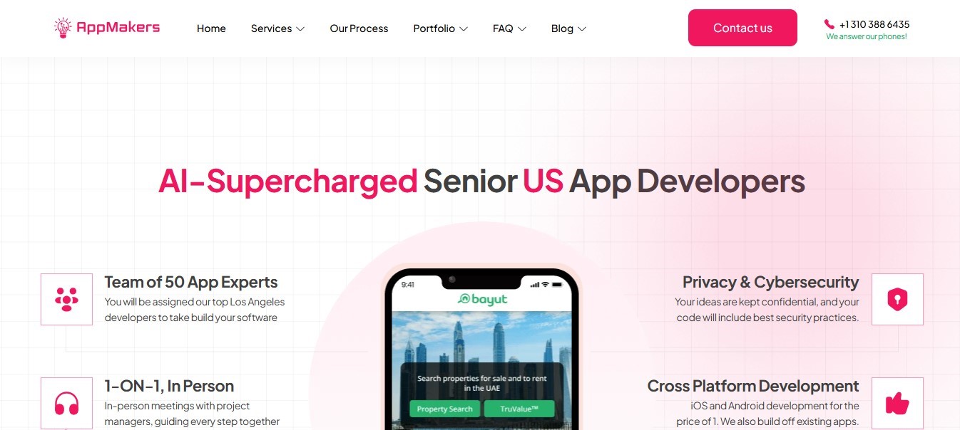 AI Development Companies in the AppMakers USA