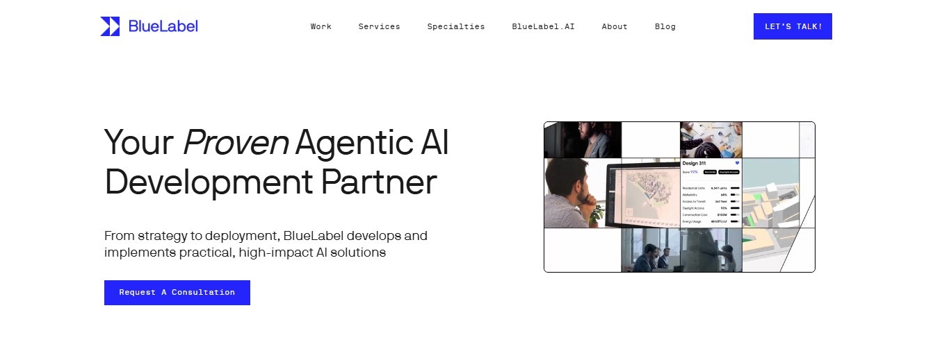 BlueLabel Labs (AI Development Companies in the USA)
