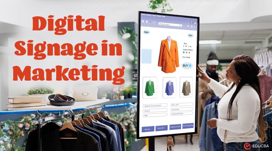 Digital Signage in Marketing