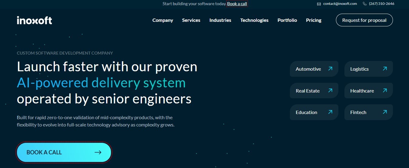 Inoxoft (AI Development Companies in the USA)