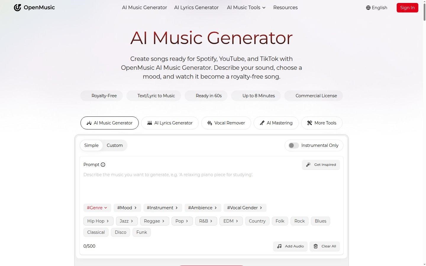 OpenMusic — Best for Commercial Use