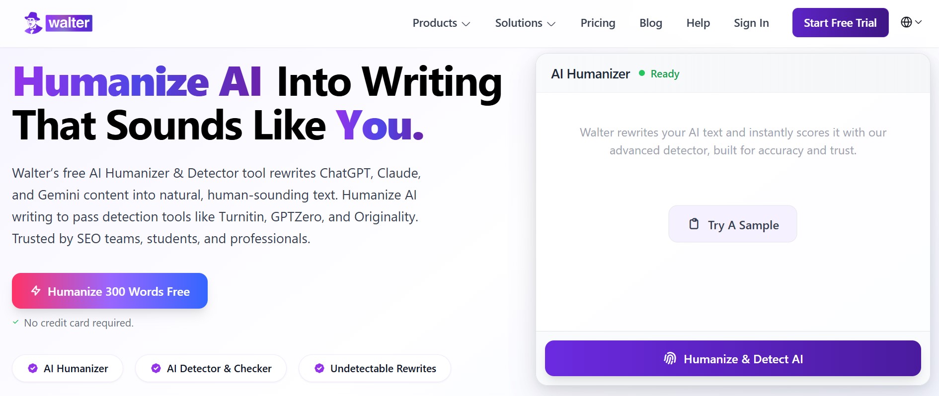 WalterWrites AI Humanizer
