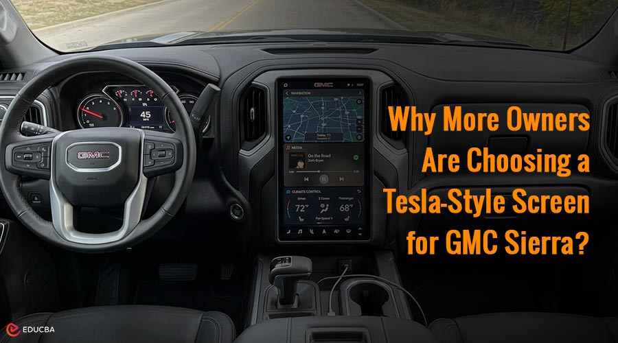 Tesla-Style Screen for GMC Sierra