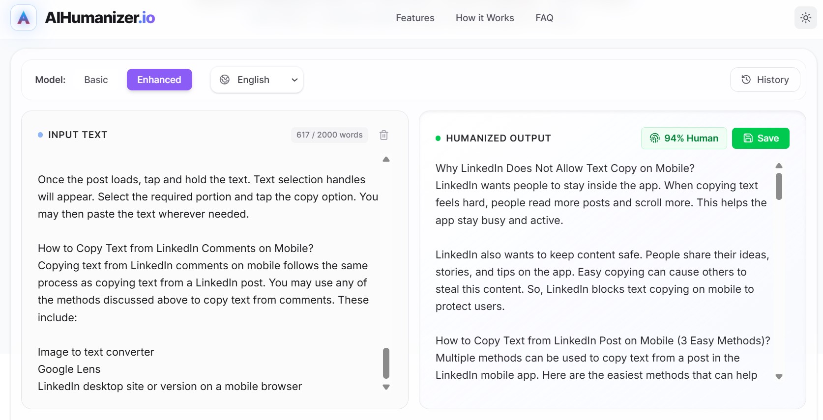 Humanize Content Using AI Humanizer