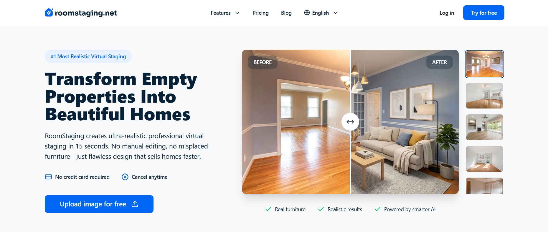 Virtual Home Staging That Does Not Change Room Structure
