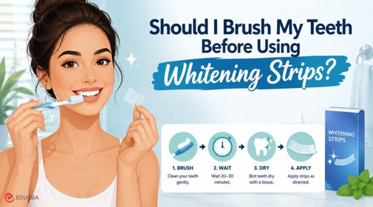 Should I Brush My Teeth Before Using Whitening Strips
