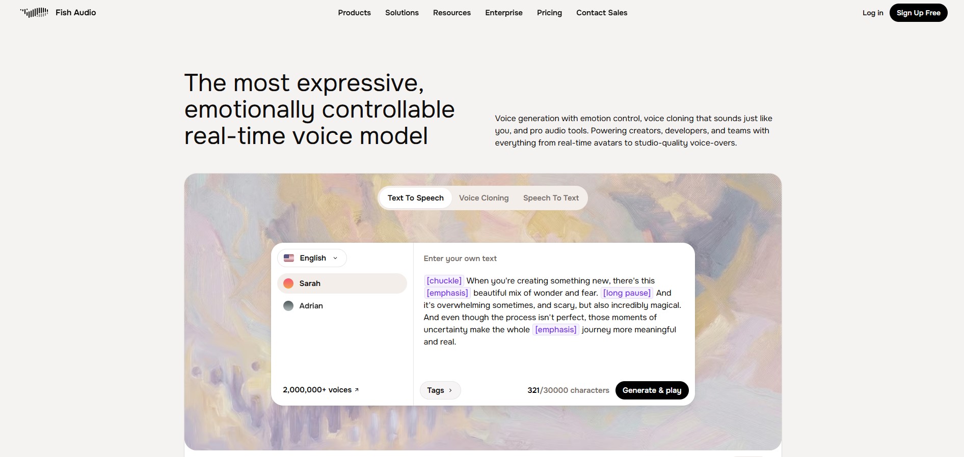 Fish Audio: AI Text to Speech