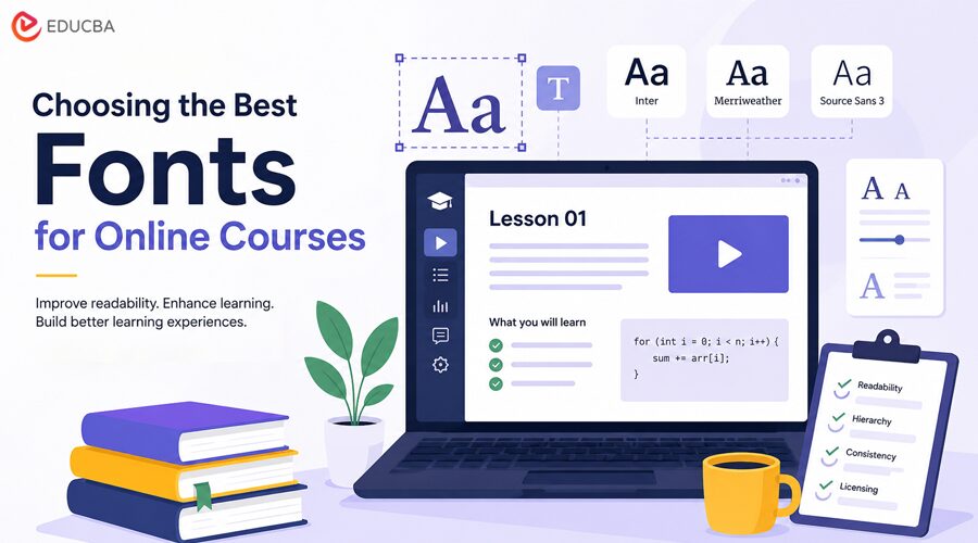 Fonts for Online Courses