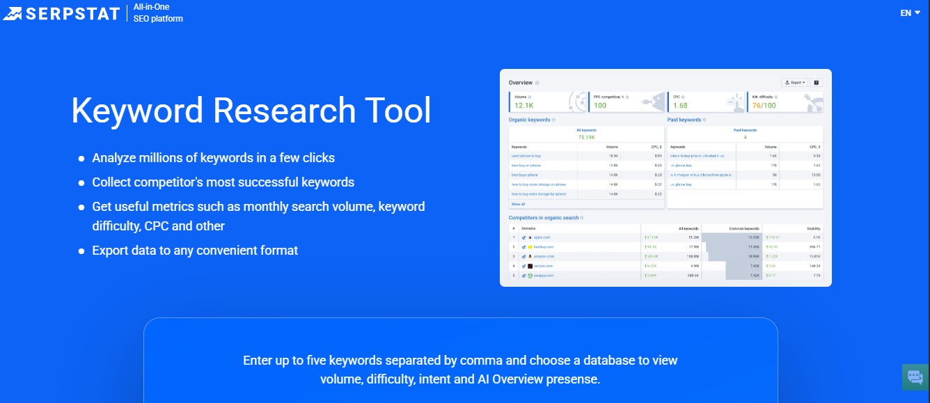 Serpstat API