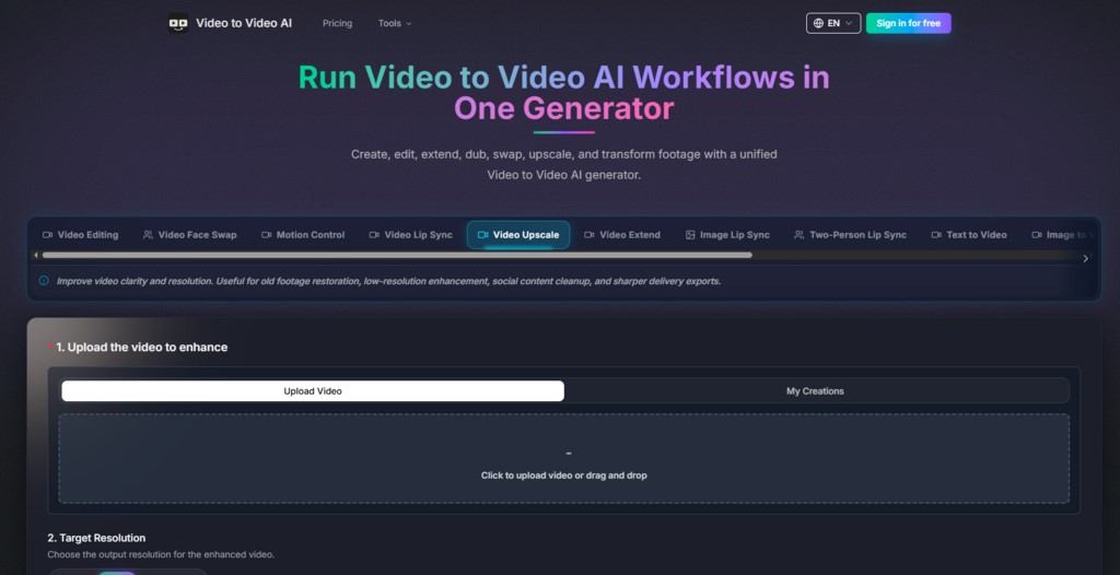 Video to Video AI
