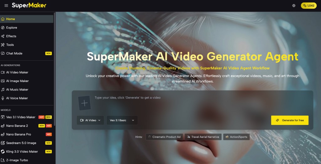AI Video Maker: Multiple Image Models on SuperMaker AI