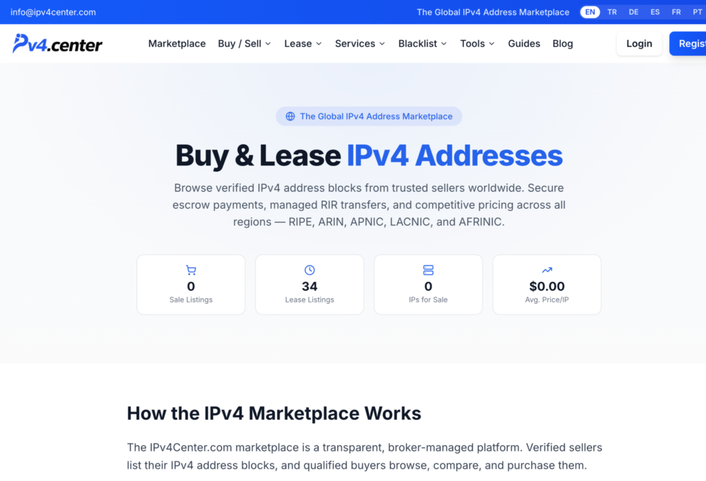 IPv4Center