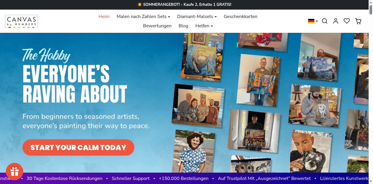 Canvas By Number