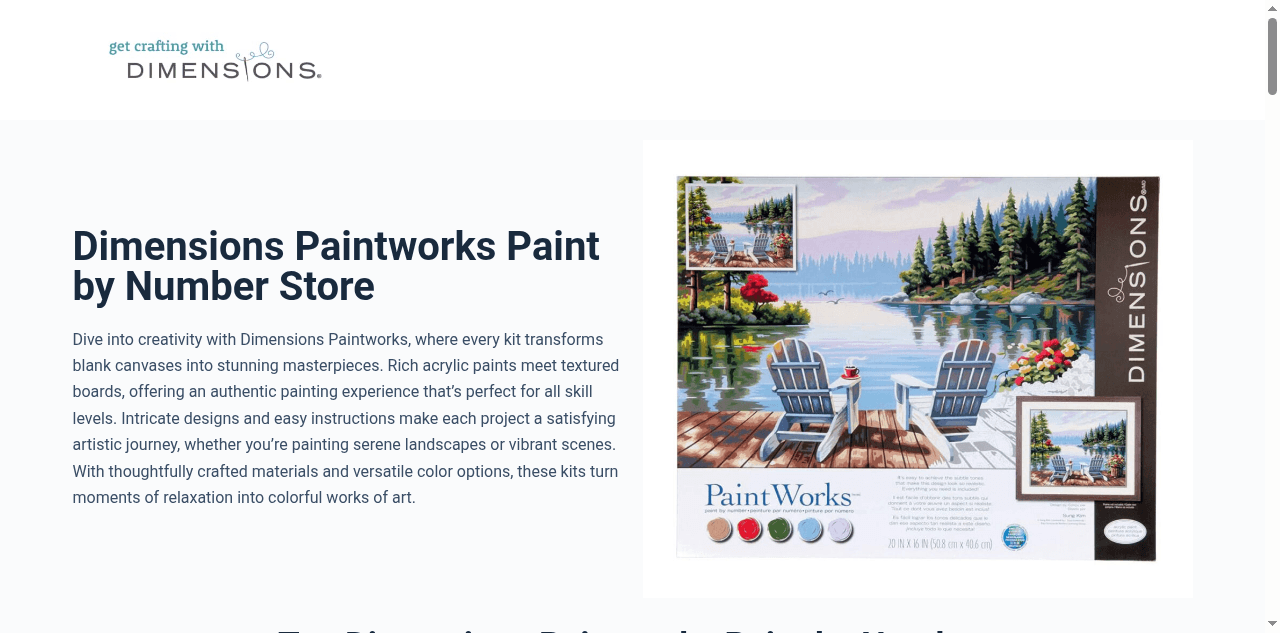 Dimensions Paintworks