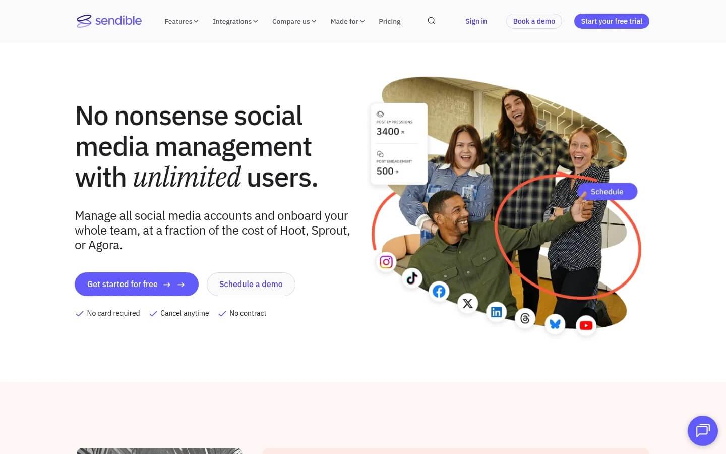 Hootsuite Alternatives: Sendible