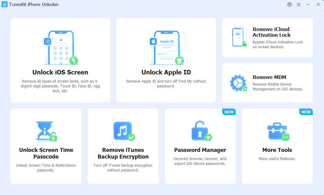Unlock an iPhone Without Passcode: Step 1