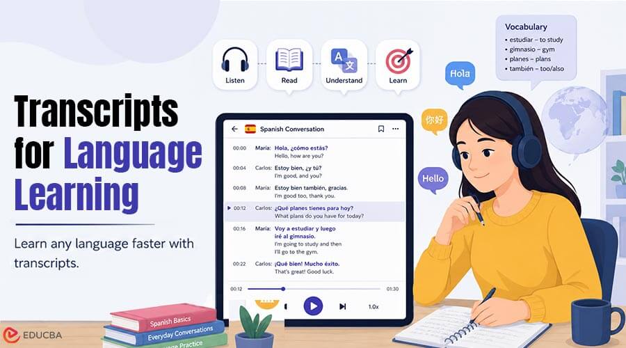 Transcripts for Language Learning