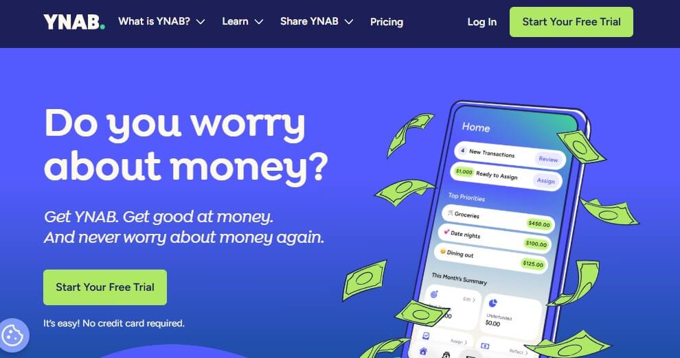 YNAB: Budgeting Apps for College Students