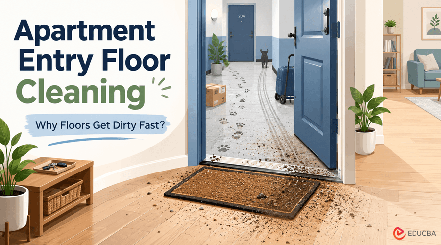 Apartment Entry Floor Cleaning