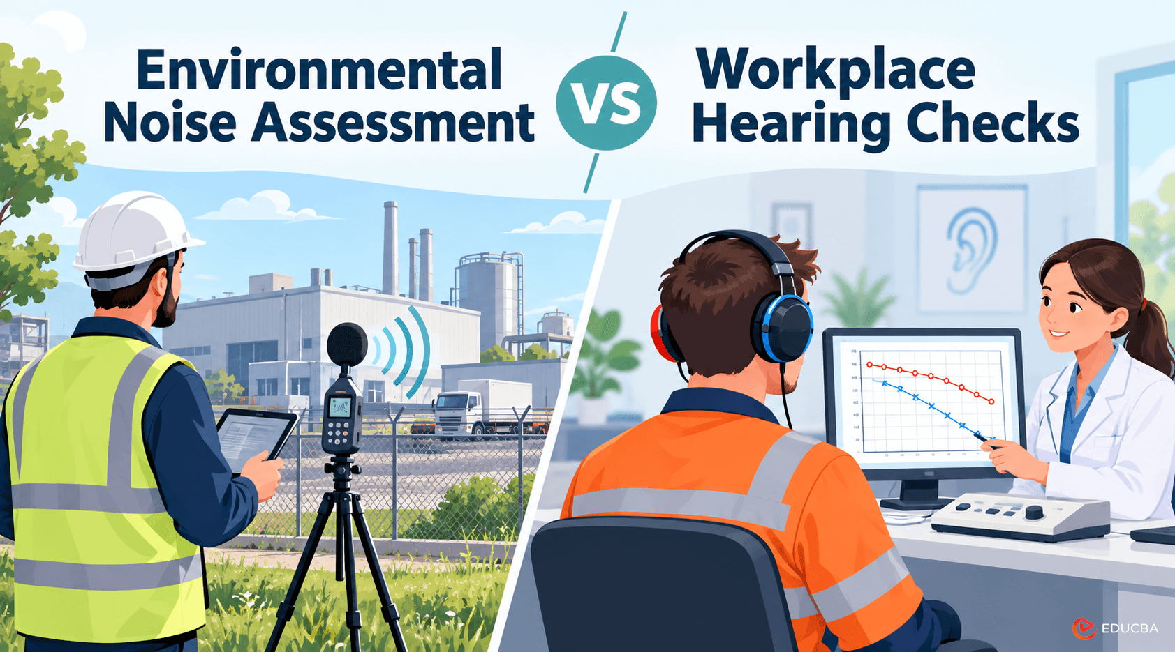 Environmental Noise Assessment vs Workplace Hearing Checks