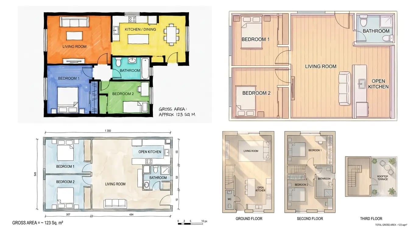 Floor Layout Planning | From Ideas to Design