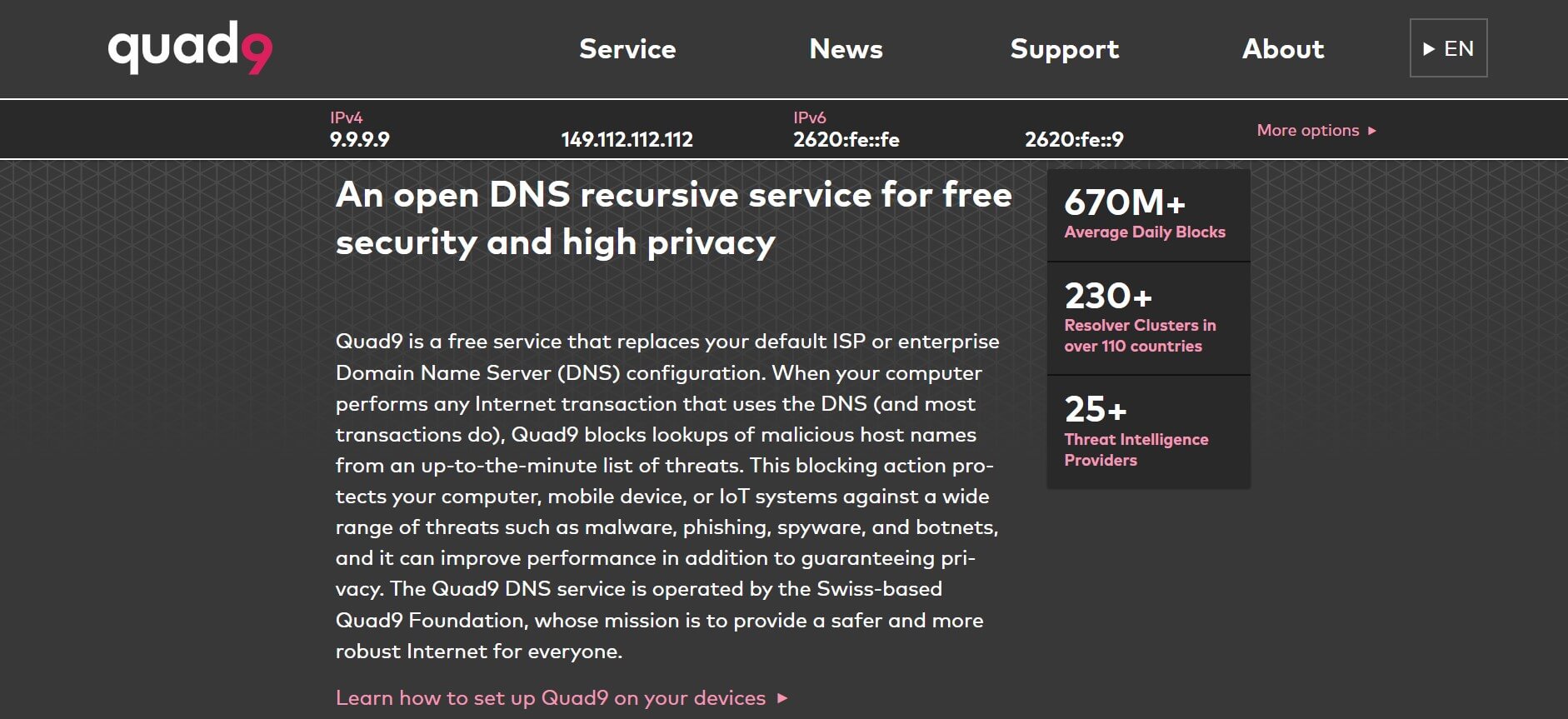 DNS Servers for Gaming- Quad9