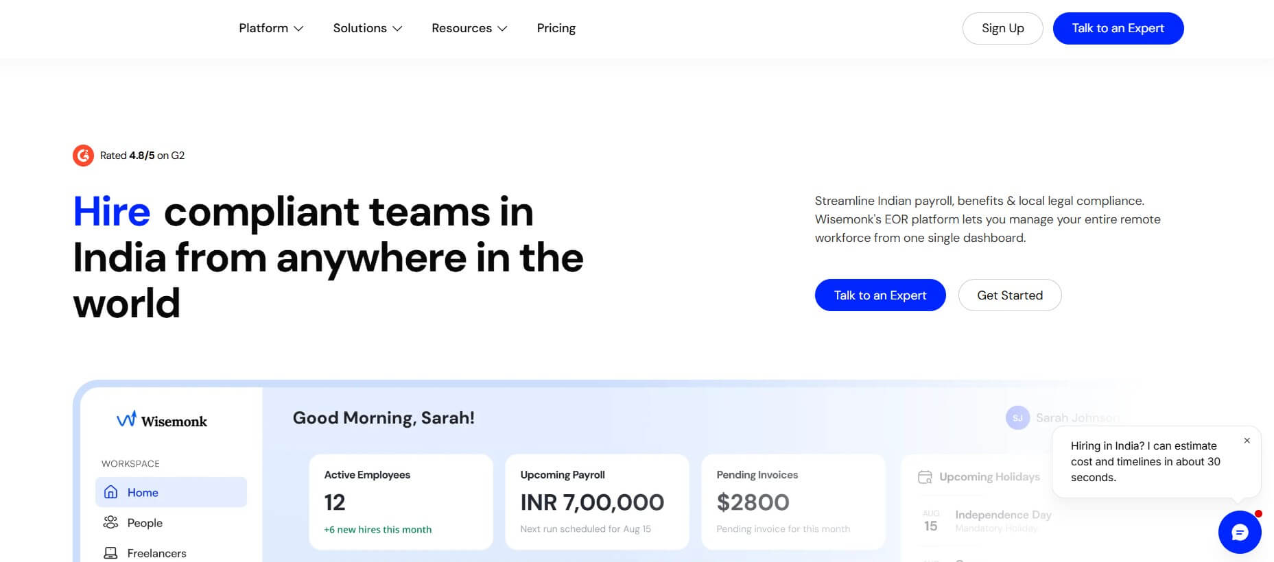 Wisemonk (Payroll Providers in India)